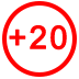 Twenty Plus Logo - Gambling Age Limit in NZ