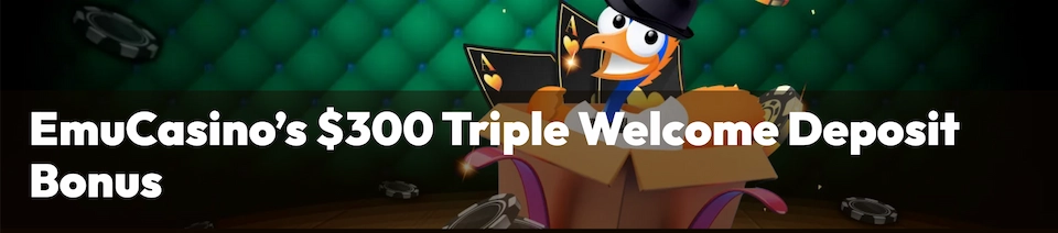Emu Casino Welcome Offer