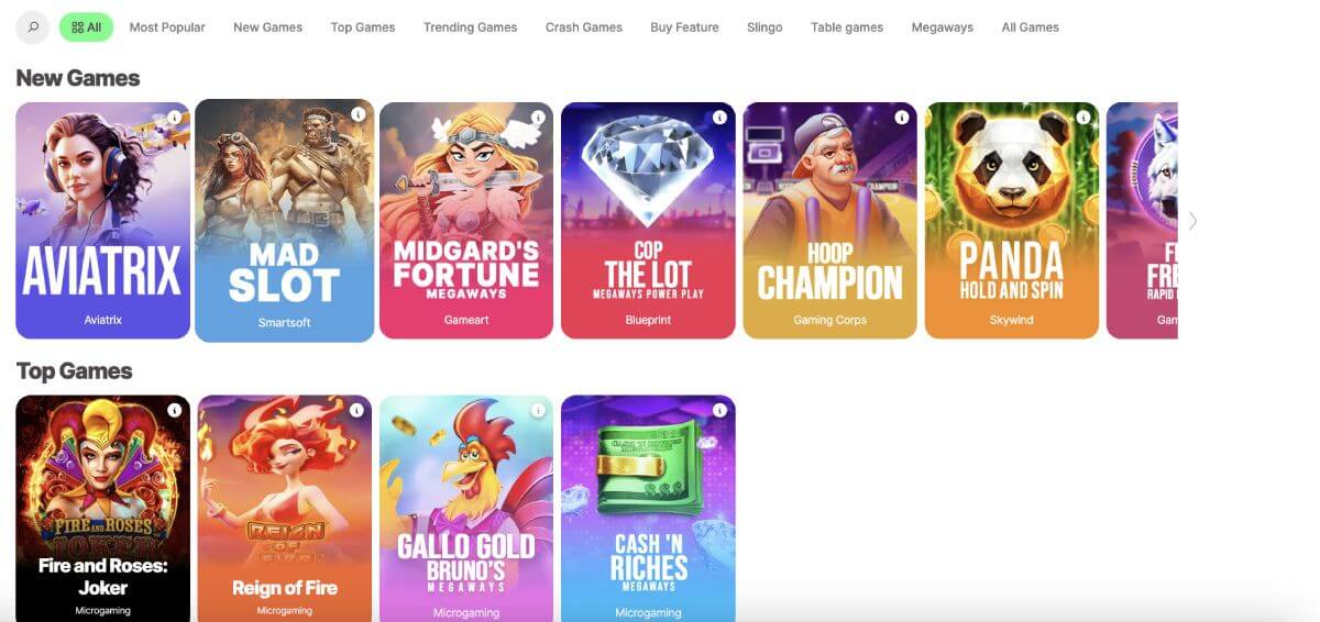 10bet casino games