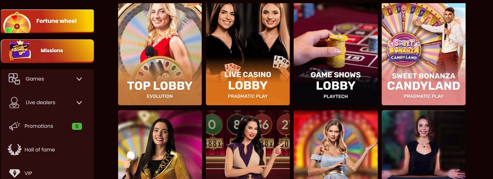 dragonslots casino live dealer games