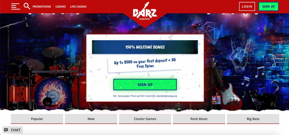 barz casino review