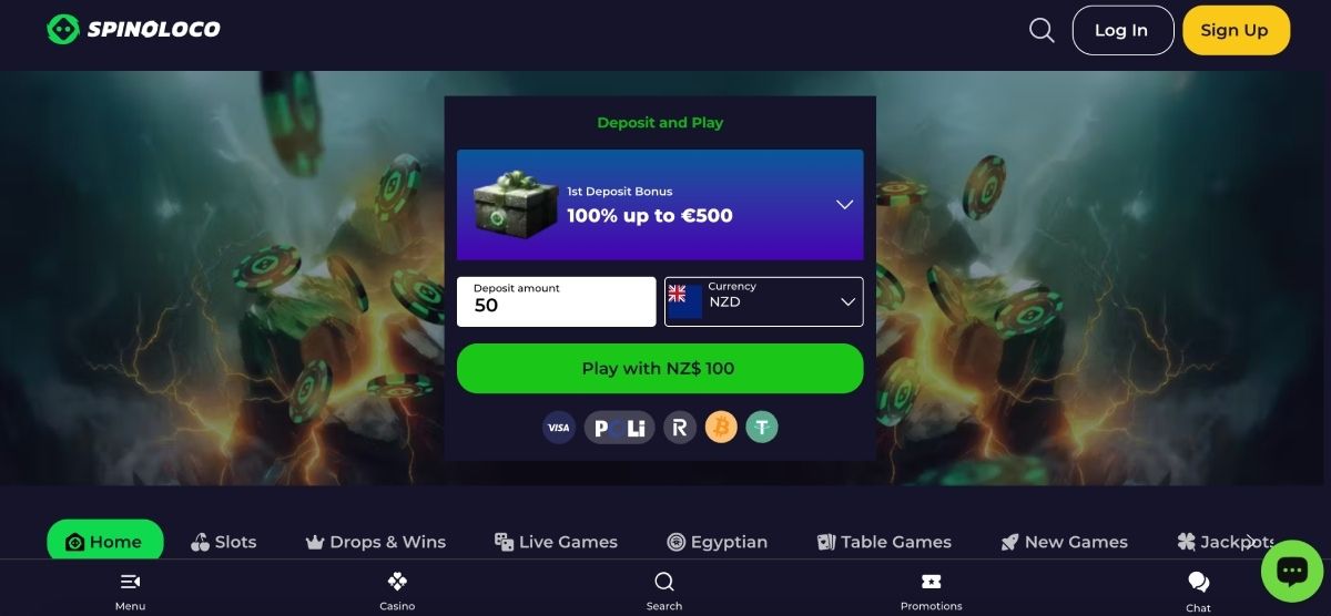 spinoloco casino review