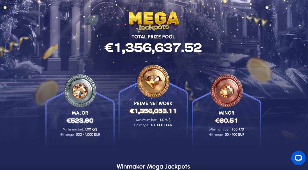 winmaker casino mega jackpot