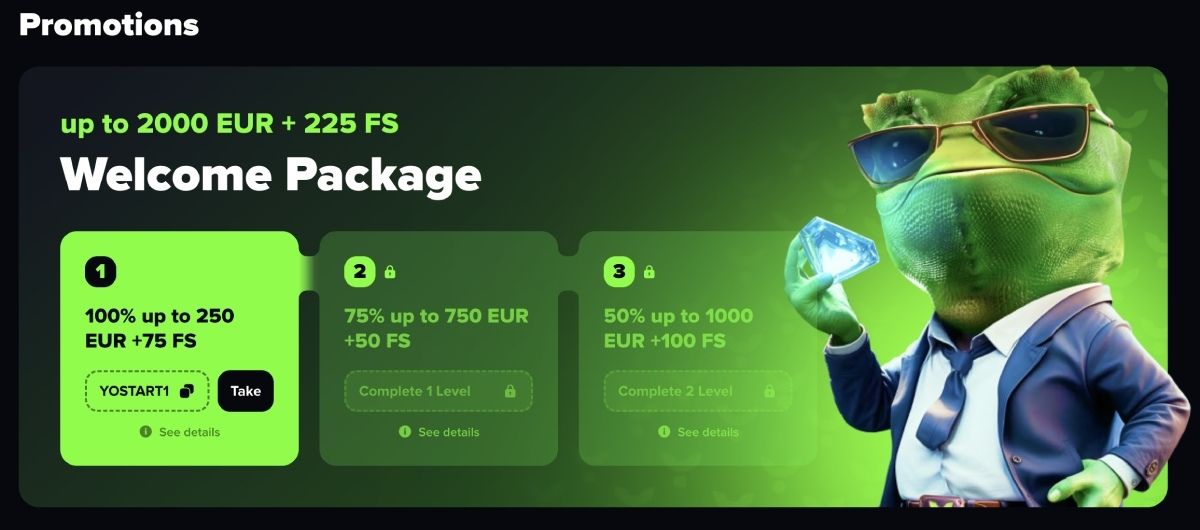 yoju casino bonuses