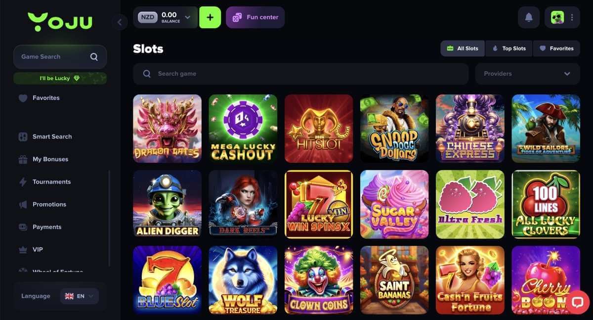 yoju casino games