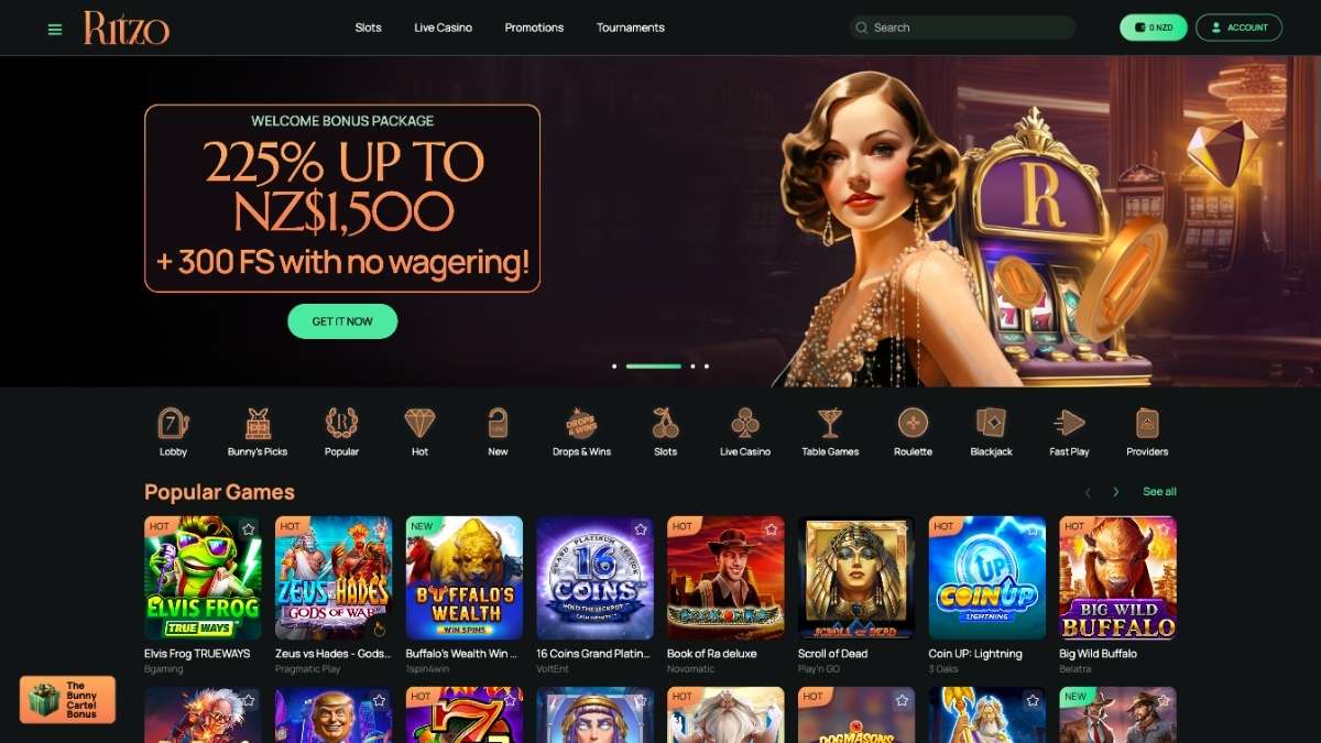 ritzo casino review