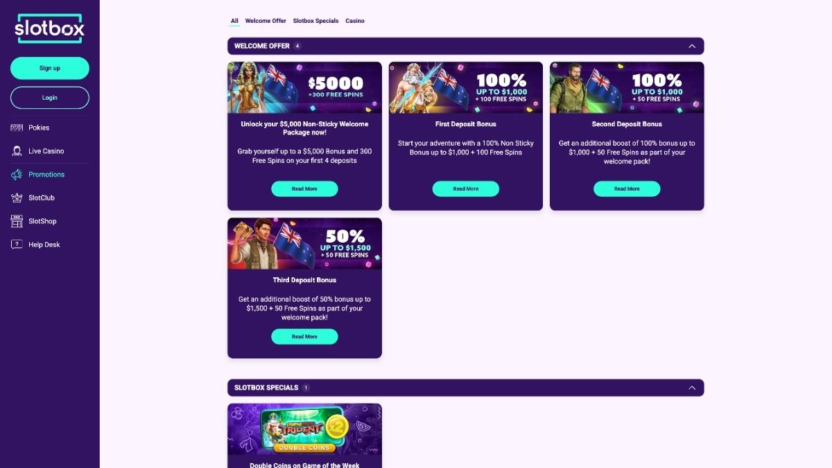 slotbox casino bonus