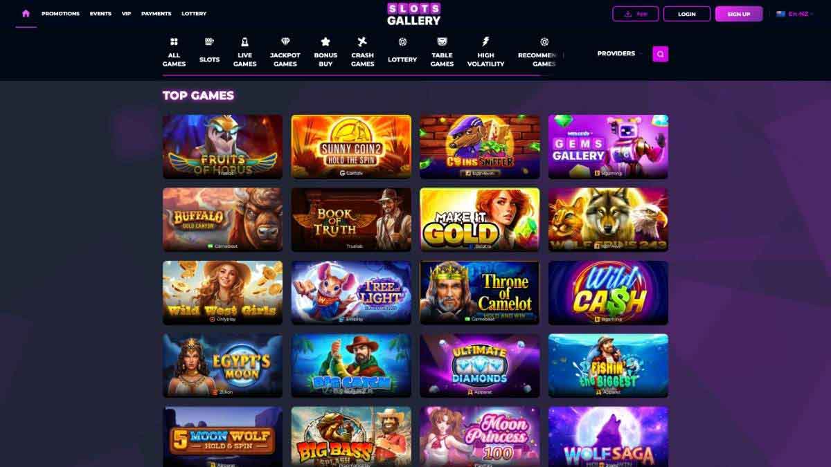 slots gallery casino games
