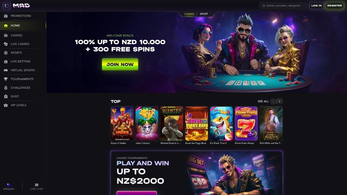 madcasino review