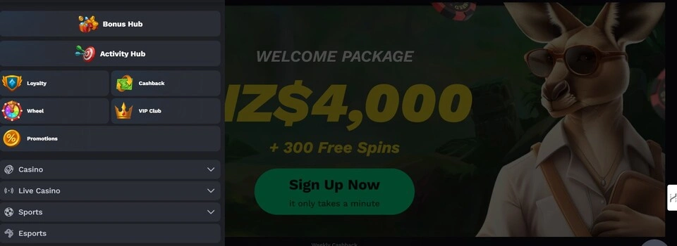 Bet On Red casino featured image New Zealand BetKiwi