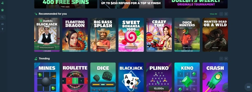 Duelbits Games New Zealand BetKiwi