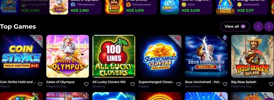 Spinmama casino games New Zealand