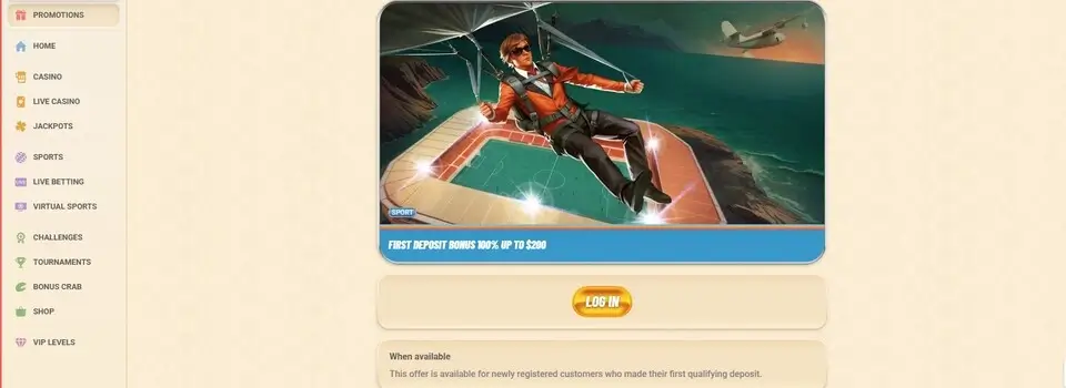Vegasino Bonus Page New Zealand BetKiwi