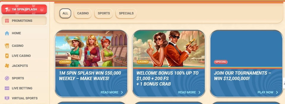Vegasino Bonus Offers New Zealand BetKiwi