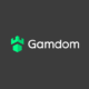 Logo image for Gamdom Casino